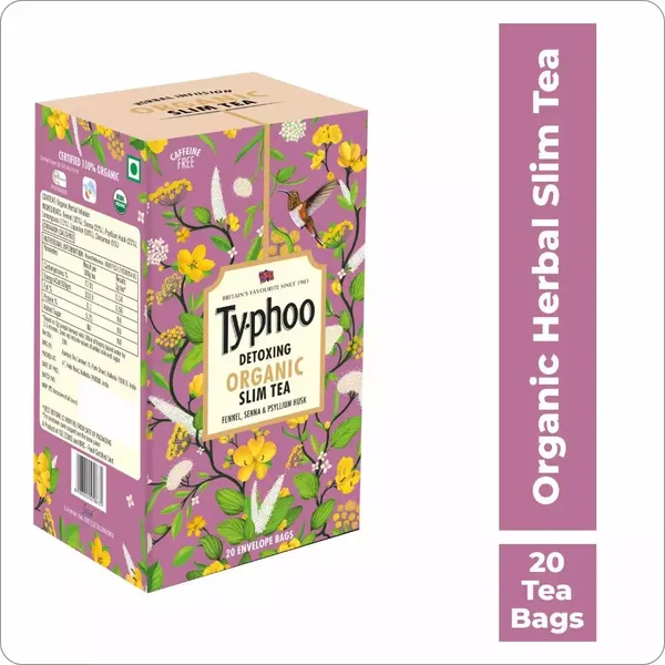 TY-PHOO TEA ORGANIC SLIM TEA 20BAGS