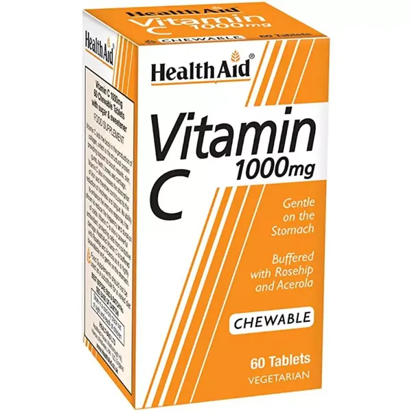 HEALTH AID VITAMIN-C 1000MG CHEW 60TAB