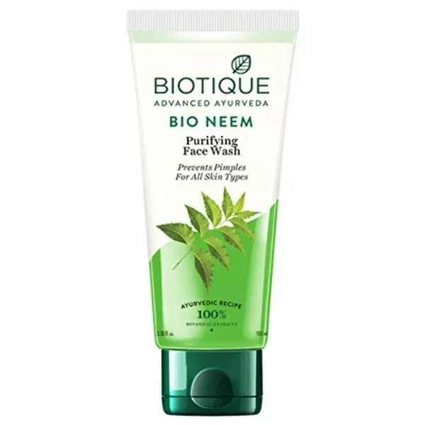 BIOT FRESH NEEM PIMPLE FACE WASH100ML