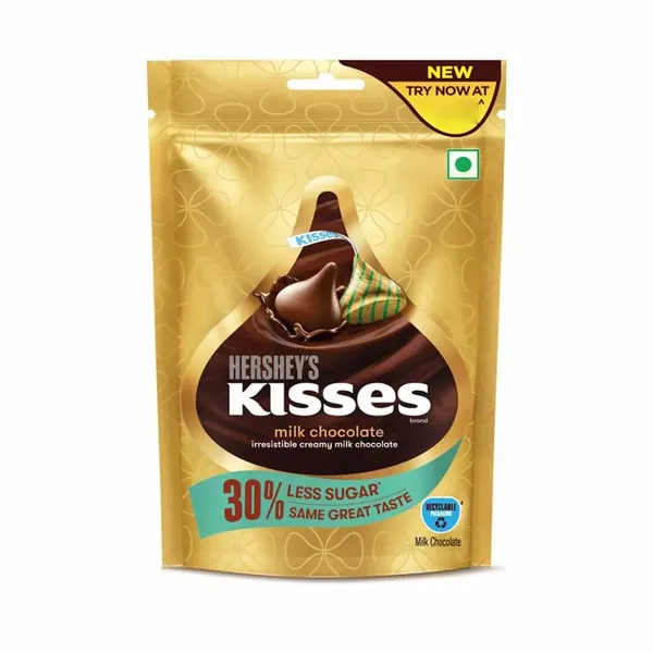 HERSHEY KISSES MILK 30% 36GM