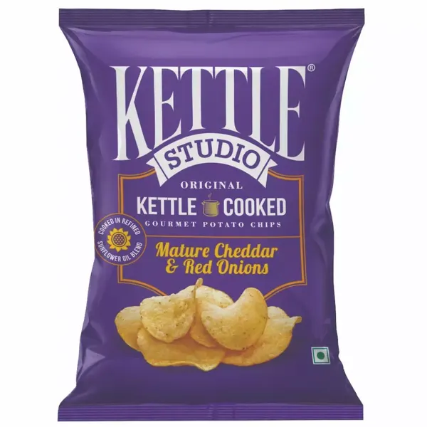 KETTLE CHIPS MATURE CHEDDAR/ONION 47GM