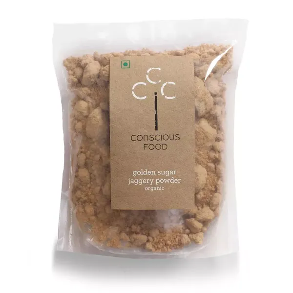 CONSCIOUS FOOD GOLDEN SUGAR 500GM