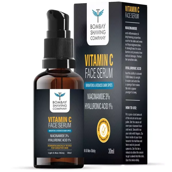 BOMBAY SHAVING VITAMIN C FACE SERUM 30ML