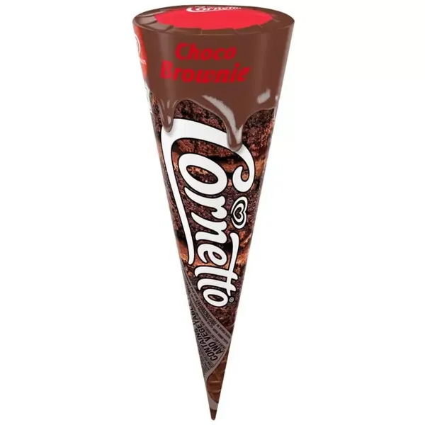 KW I/C CORNETTO CHOCO BROWNIE 1PC