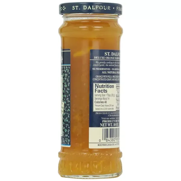 ST DALFOUR JAM THICK CUT ORANGE 284GM