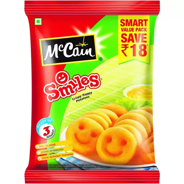 MCCAIN SMILES 750GM