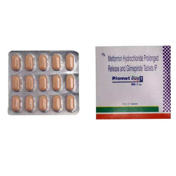 RIOMET-DUO 1MG 15TAB