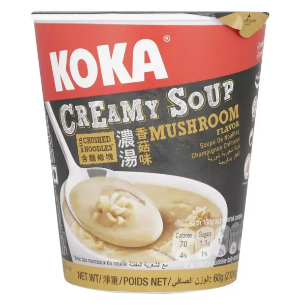 KOKA CUP NOODLES MUSHROOM 70GM