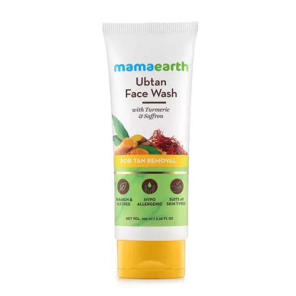 MAMAEARTH F/WASH TURMERIC &SAFFRON 100ML