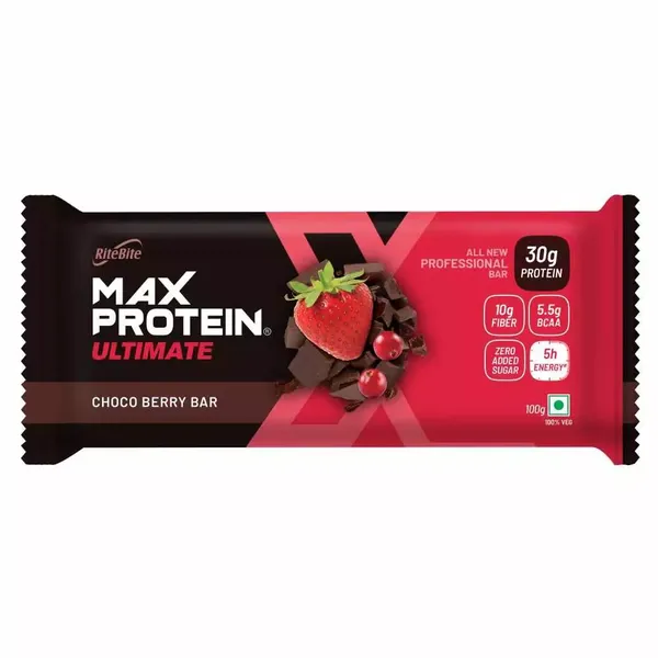 RITE B ENERGY BAR CHOCO BERRY 100GM