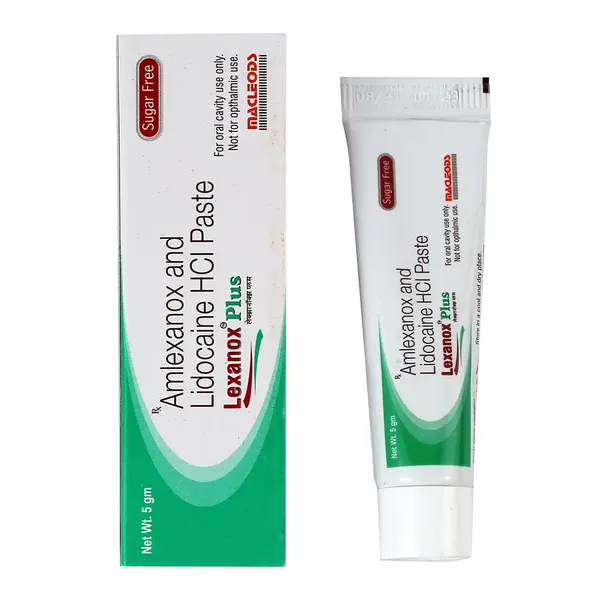 LEXANOX-PLUS ORAL PASTE 5GM