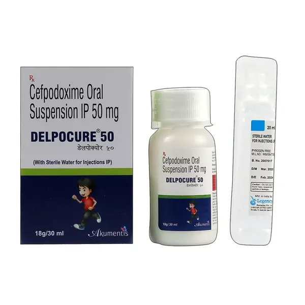 DELPOCURE 50MG SYP 30ML