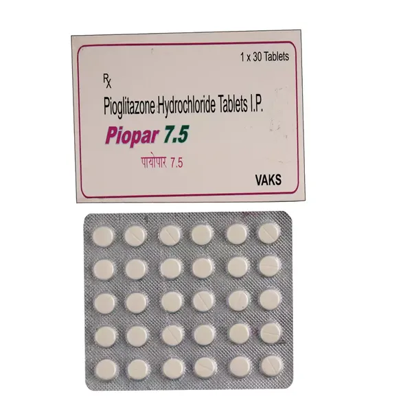 PIOPAR 7.5MG 30TAB