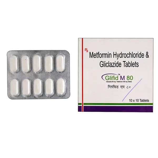 GLIFID-M 80MG 10TAB