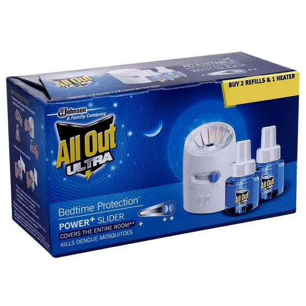 ALLOUT MOSQUITO ULTRA POWER KIT+2REF 45ML