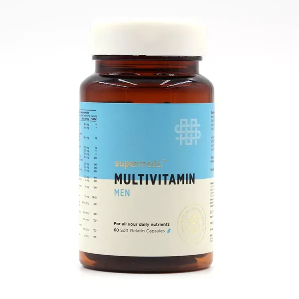 SUPERMEDS MULTIVITAMIN MEN 60CAP