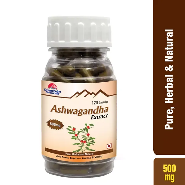 QUANTO ASHWAGANDHA 500MG 120CAP