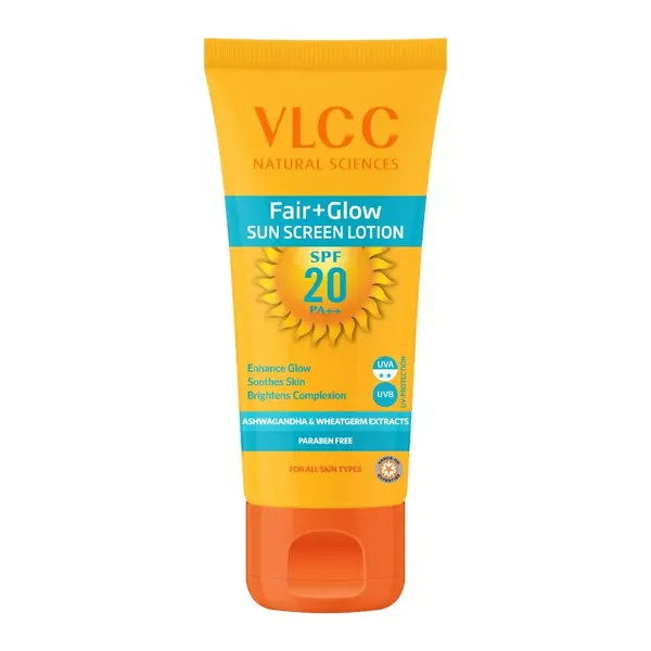 VLCC B/LTN FAIR/GLOW SUN SCREEN SPF20 100GM