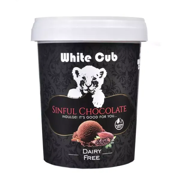 WHITE CUB I/C SINFUL CHOCOLATE 500ML