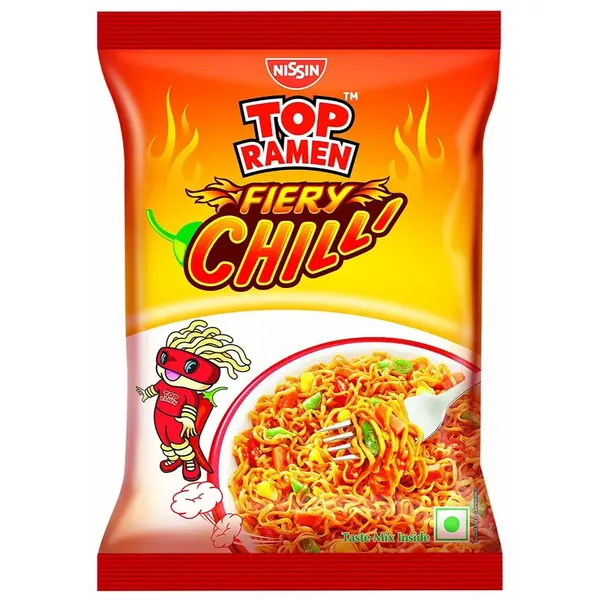 TOP RAMEN FIERY CHILLI NOODLES 70GM