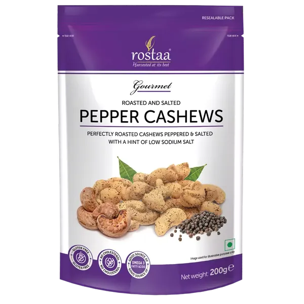 ROSTAA PEPPER CASHEW 200GM