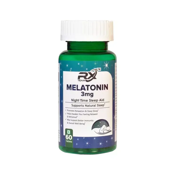 TEAM RX MELATONIN 3MG 60TAB