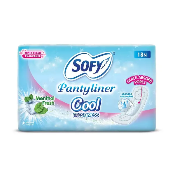 SOFY COOL PANTYLINER 18PC