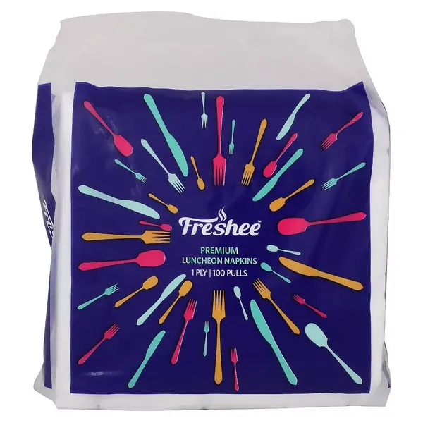 FRESHEE LUNCHEON NAPKIN 1PLY 100SHEET