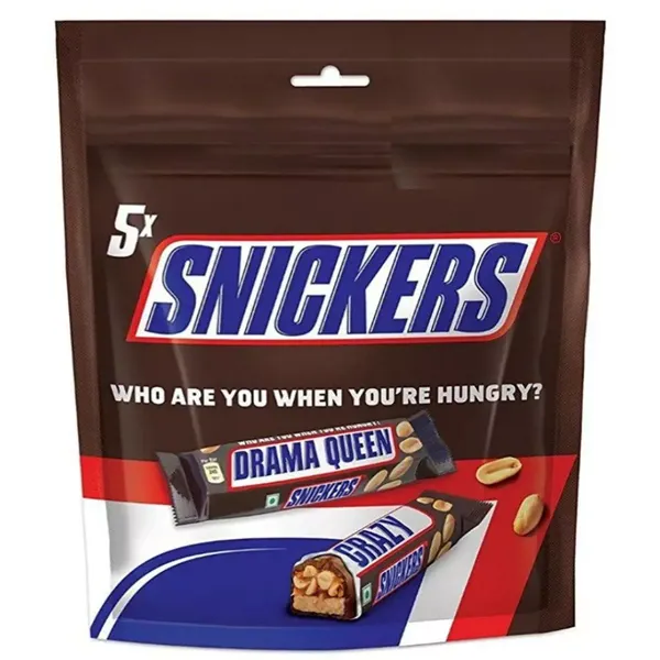 SNICKERS CHOC PACK 250GM