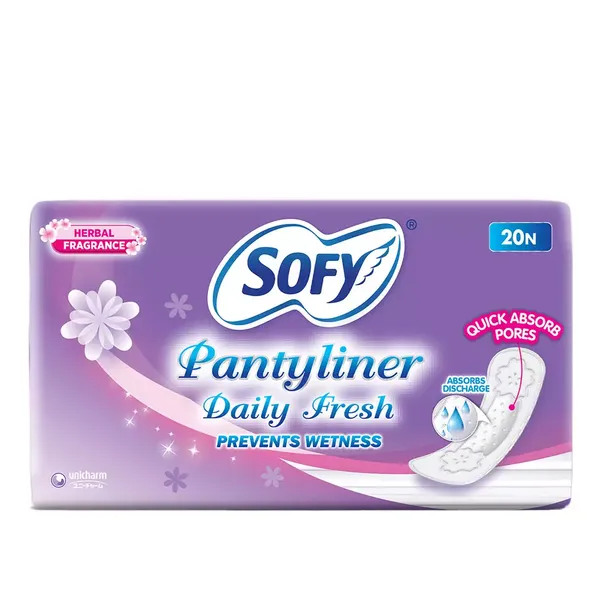 SOFY PANTYLINER DAILY FRESH 20PC