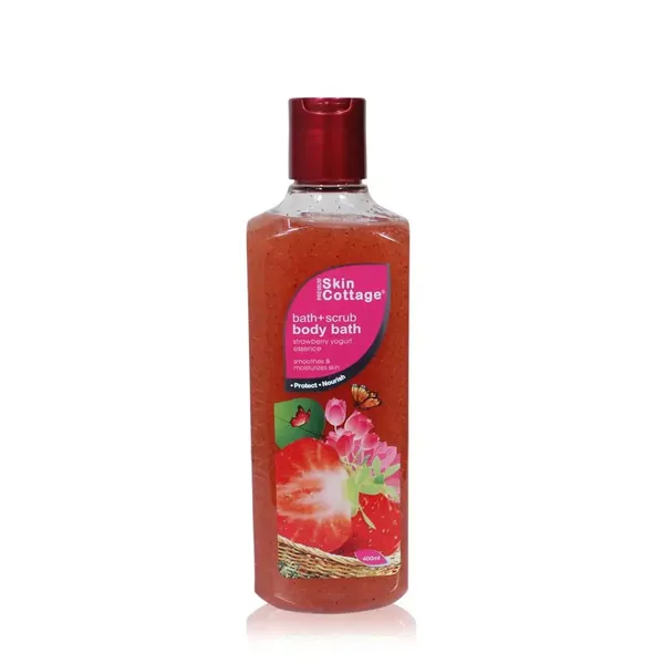 SKIN COTTAGE B/SCRUB STRAWBERRY 400ML