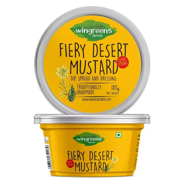 WINGREENS FIERY DESERT MUSTARD 180GM