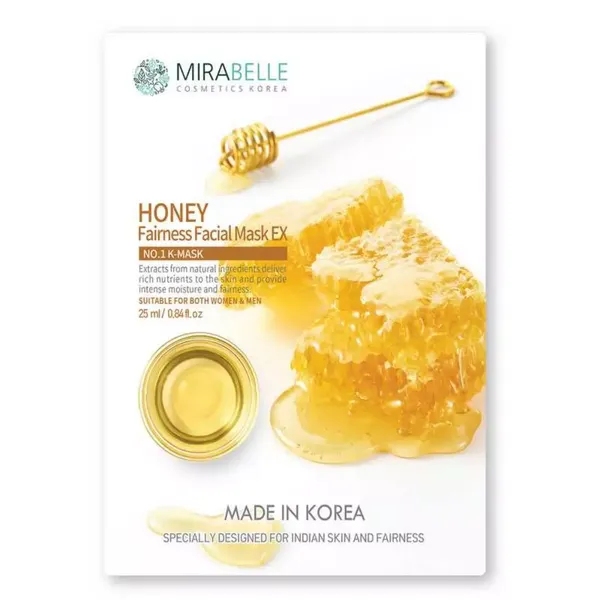 MIRABELLE KOREA F/MASK EX HONEY FAIR 1PC