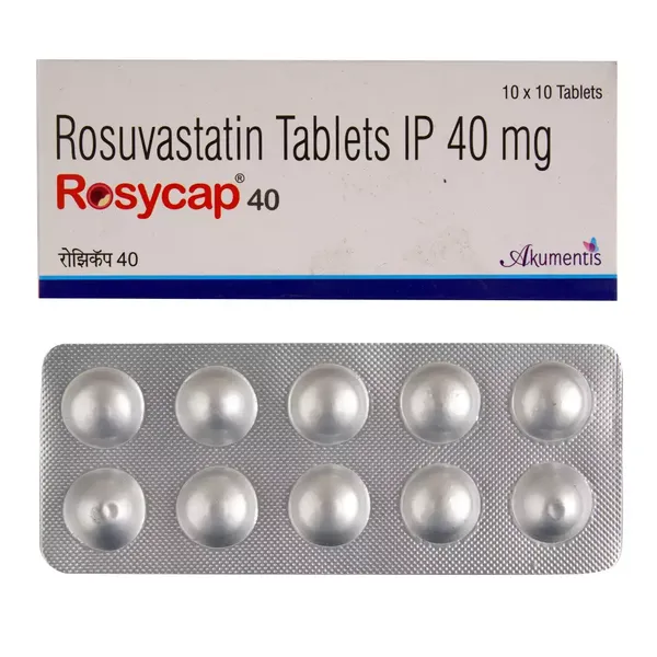 ROSYCAP 40MG 10TAB