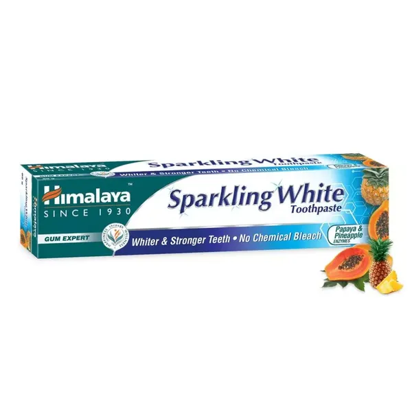 HIMA T/PASTE SPARKLING WHITE 40GM