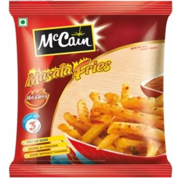 MCCAIN MASALA FRIES HOT/SPICY 400GM