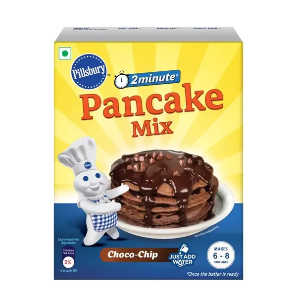 PILLSBURY PANCAKE MIX CHOCO-CHIP 165GM