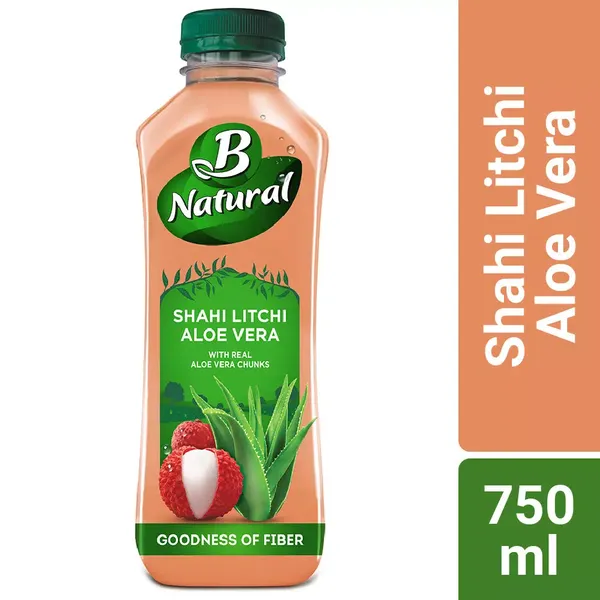 BNATURAL SHAHI LITCHI JUICE 750ML