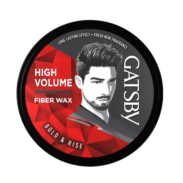 GATSBY HR/CRM STYL WAX FIBRE BOLD/RISE 75GM