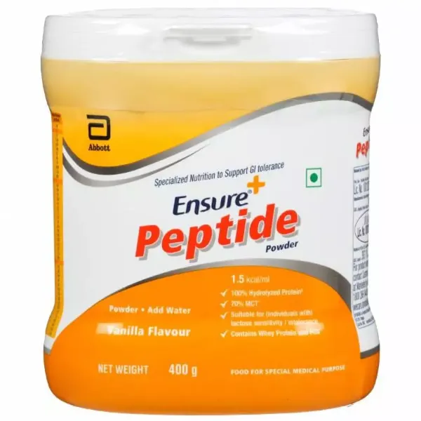 ENSURE-PLUS PEPTIDE VANILLA POW 400GM