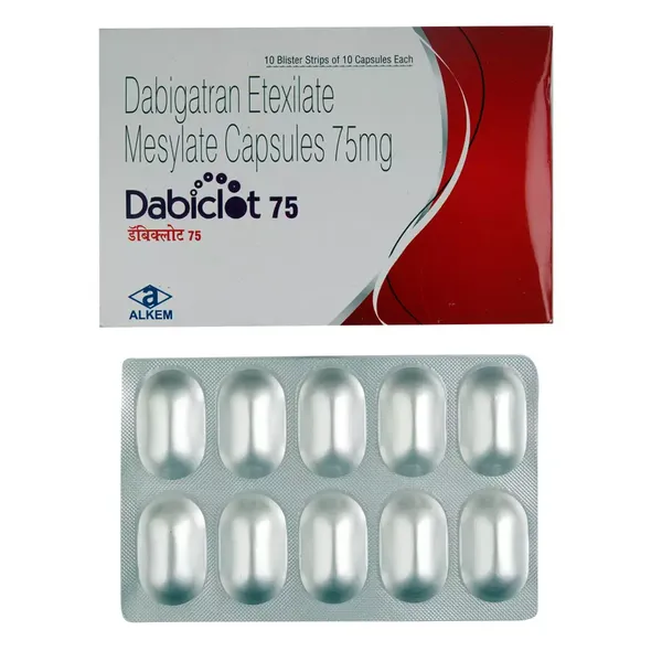 DABICLOT 75MG 10CAP