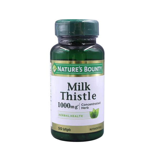 NATURE S BOUNTY MILK THISLE 1000MG 50CAP