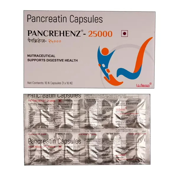 PANCREHENZ 25000 10CAP