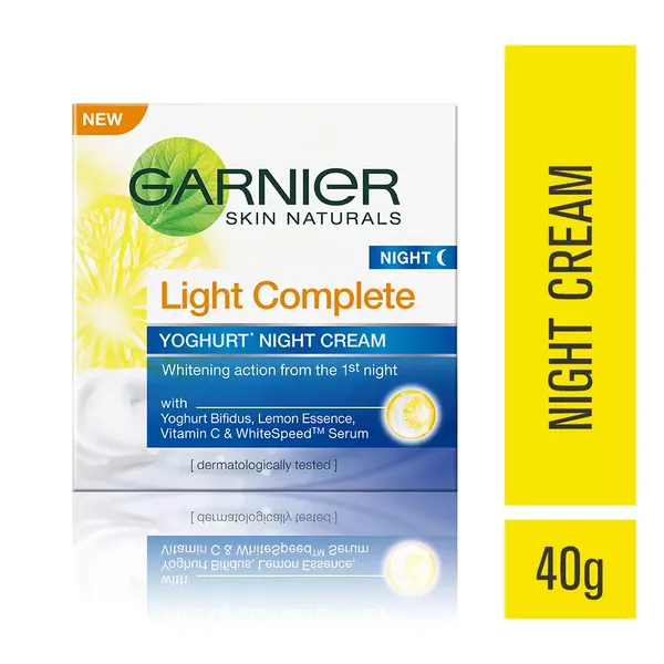 GARN F/CRM WHITE COMPLETE SPF17 40GM