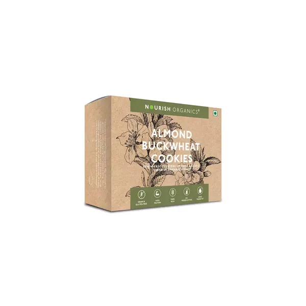 NOURISH ORGANIC COOKIES BUCKWHEAT 140GM