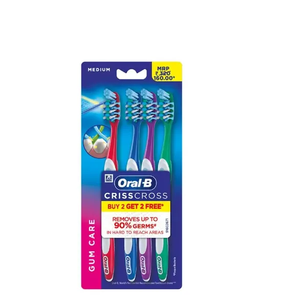 ORAL B T/BRUSH PRO HEA GUMCARE MED40 4