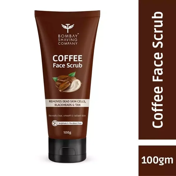 BOMBAY SHAVING COFFEE FACE SCRUB 100GM