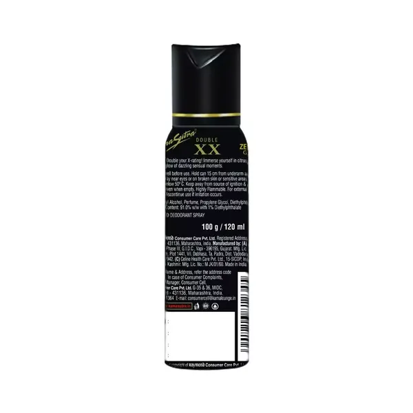 KS PERFUMED DEO DOUBLE-XX 120ML