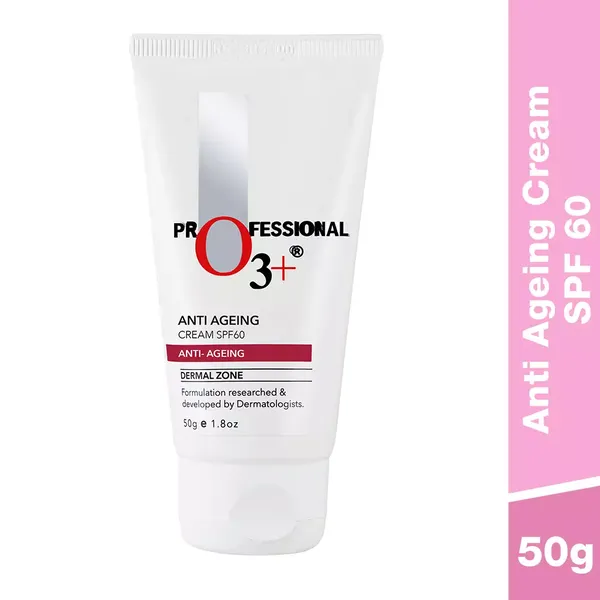 O3+ F/CRM PRO ANTI AGEING SPF60 50GM