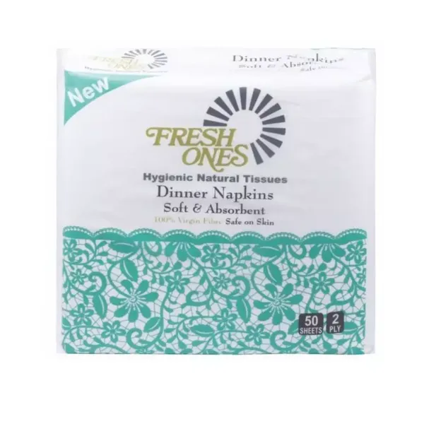 FRESH ONES NAPKINS DINNER 50PC